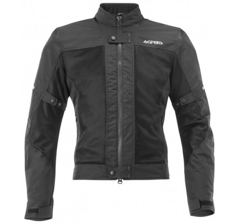Chaqueta Mujer Acerbis Ramsey Vented Negro Front